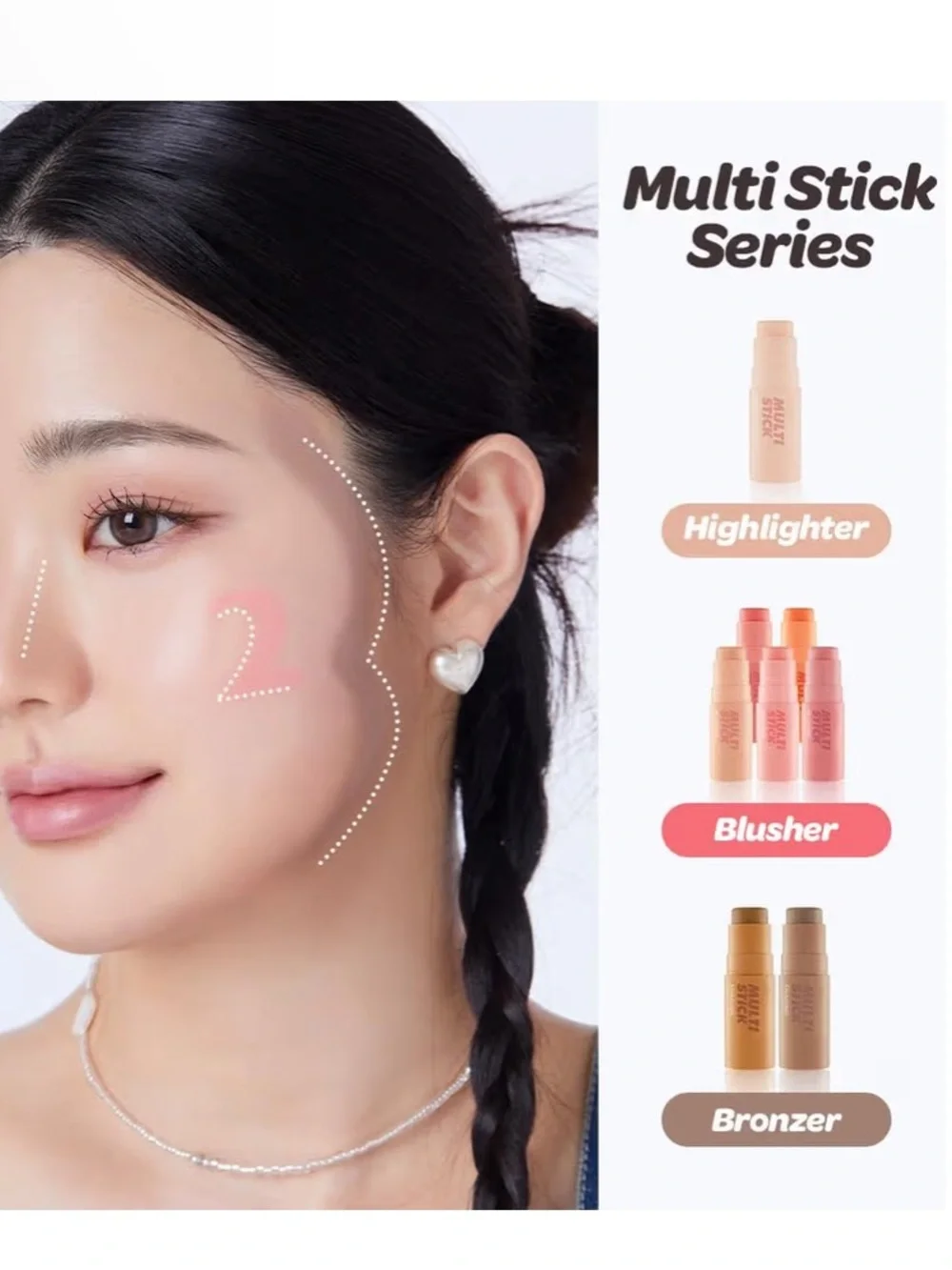 I’m Meme Blusher Stick in Coral
